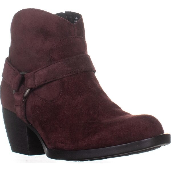born burgundy booties