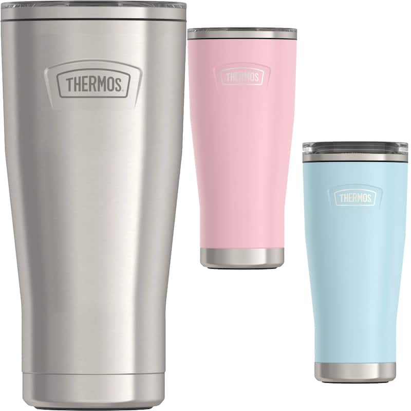 Thermos 24. oz Icon Insulated Stainless Steel Tumbler w/Slide Lock Lid