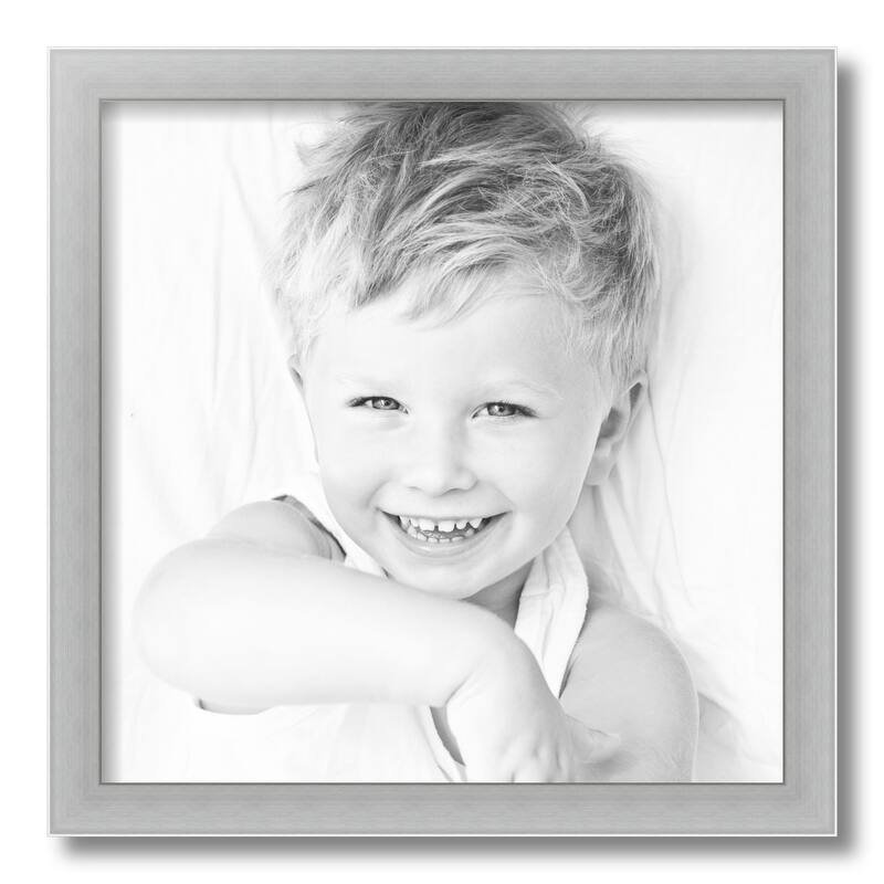 ArtToFrames Metro Modern 16x16 Inch Picture Frame, 1.25 Inch MDF Poster Frame Available in Multiple Colors (FRBW26-16x16)