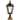 Gama Sonic Royal Solar Powered 23" Tall 2700K LED Single Head Post - Weathered Bronze