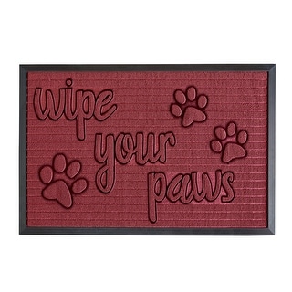 Unique Wipe Your Paws Skid-Resistant Utility Rug - 2'x3' - Bed Bath ...