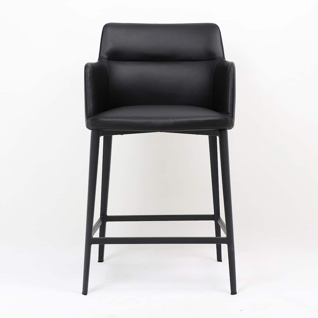Williamsburg Modern Leatherette Bar Stool (25-inch/ 29-inch)