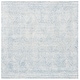 preview thumbnail 38 of 45, SAFAVIEH Handmade Abstract Zenzi Modern Wool Rug 4' x 4' Square - Ivory/Blue