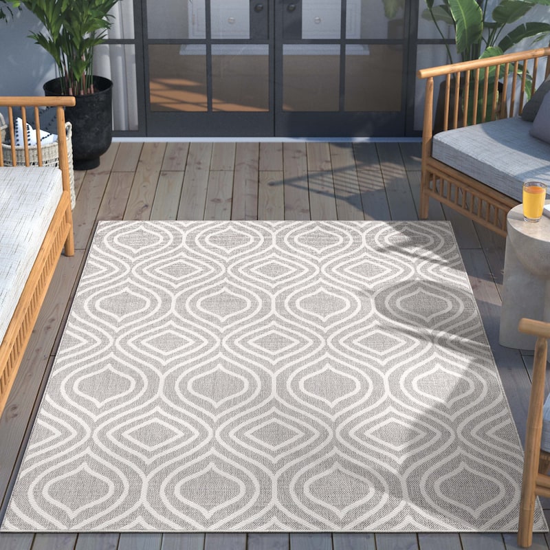 Well Woven Fallon Ludo Tribal Indoor Outdoor Area Rug