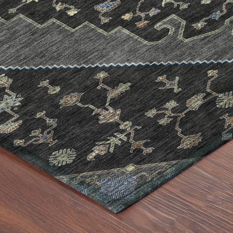 Machine Washable Indoor/ Outdoor Global Marrakesh Chantille Rug