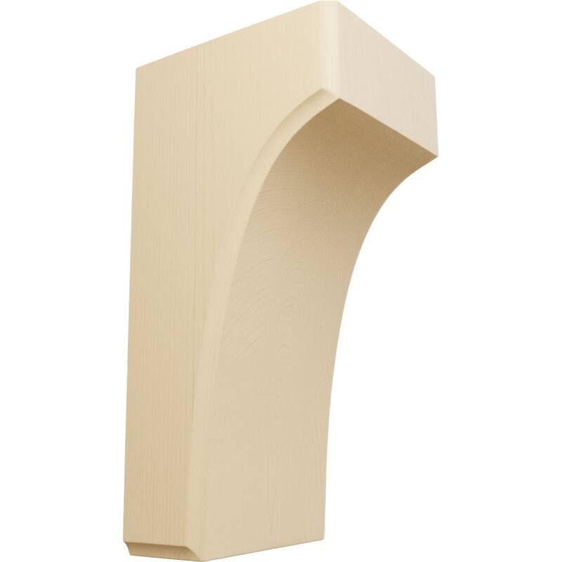 Clarksville Bracket - 3 1/2"W x 4"D x 8"H - Maple