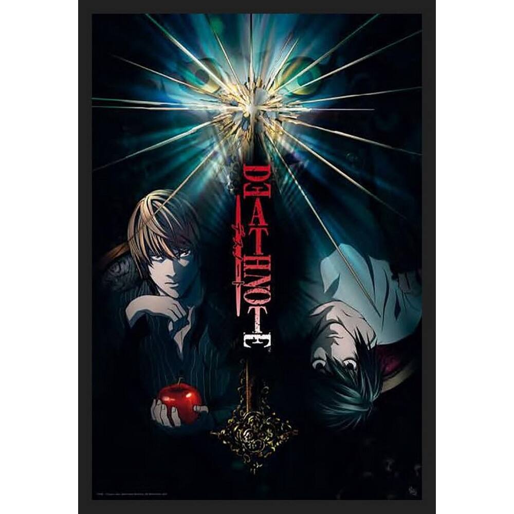 Deathnote Duo Framed Poster - 24 x 36 Inch