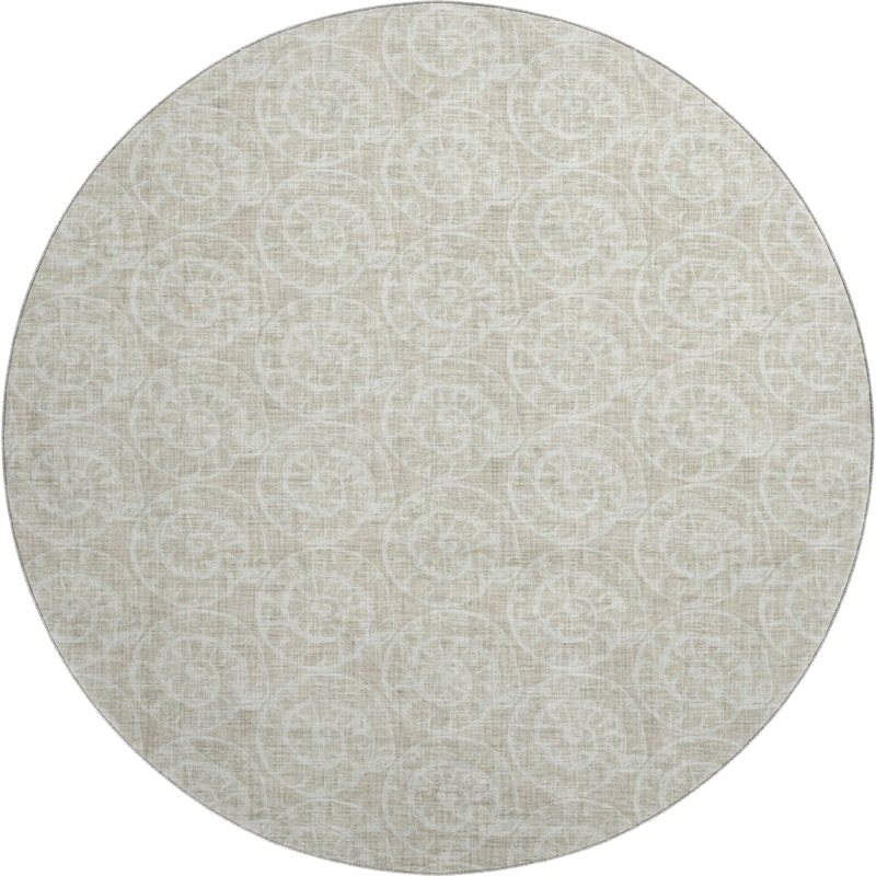 Premium Washable Super Soft Coastal Fossil Mayfield Rug