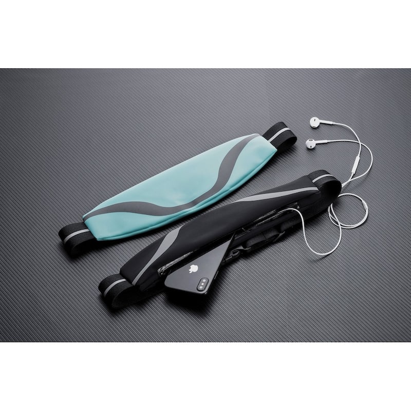 Water-Resistant Sport Waist Pack Running Belt with Reflective Strip