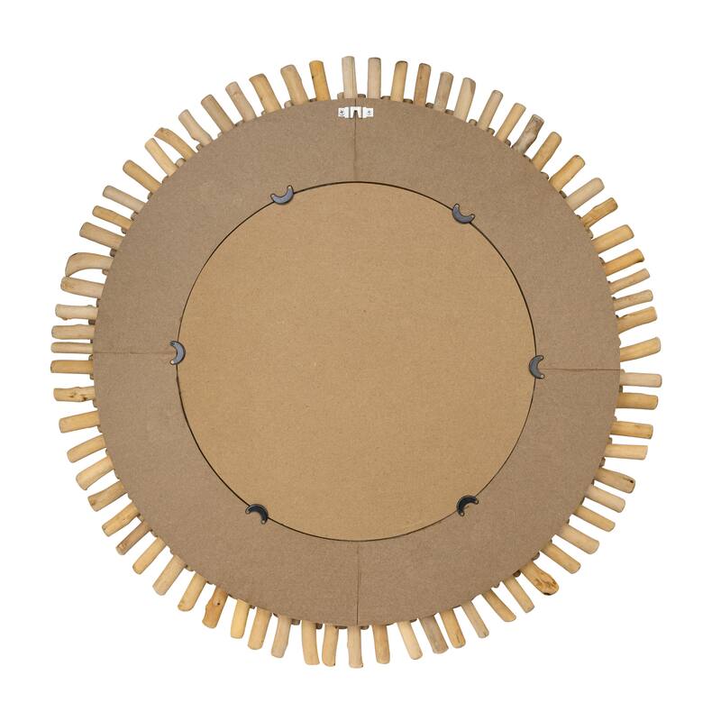 Varaluz Drifter Wall Mirror - Natural Driftwood