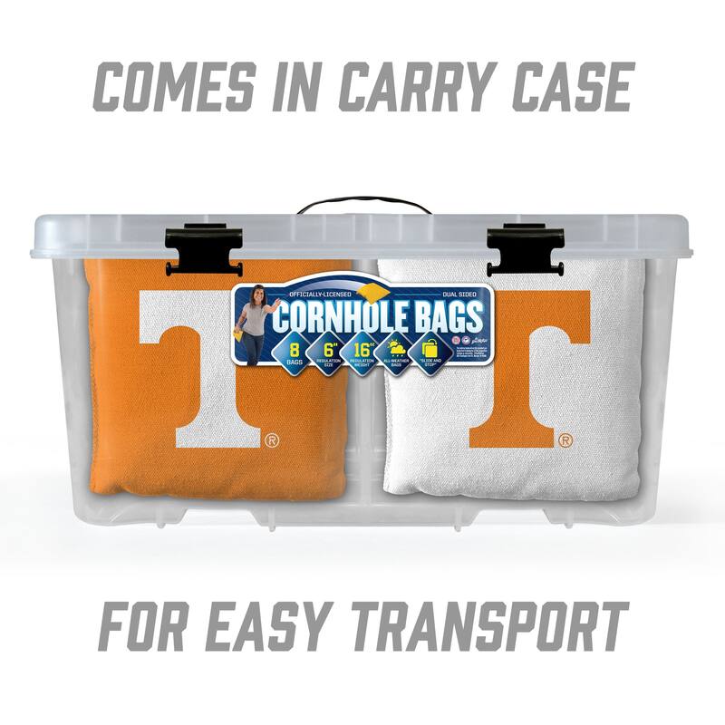 Tennessee Volunteers NCAA Dual Sided Pro Stop & Slide Cornhole Bags