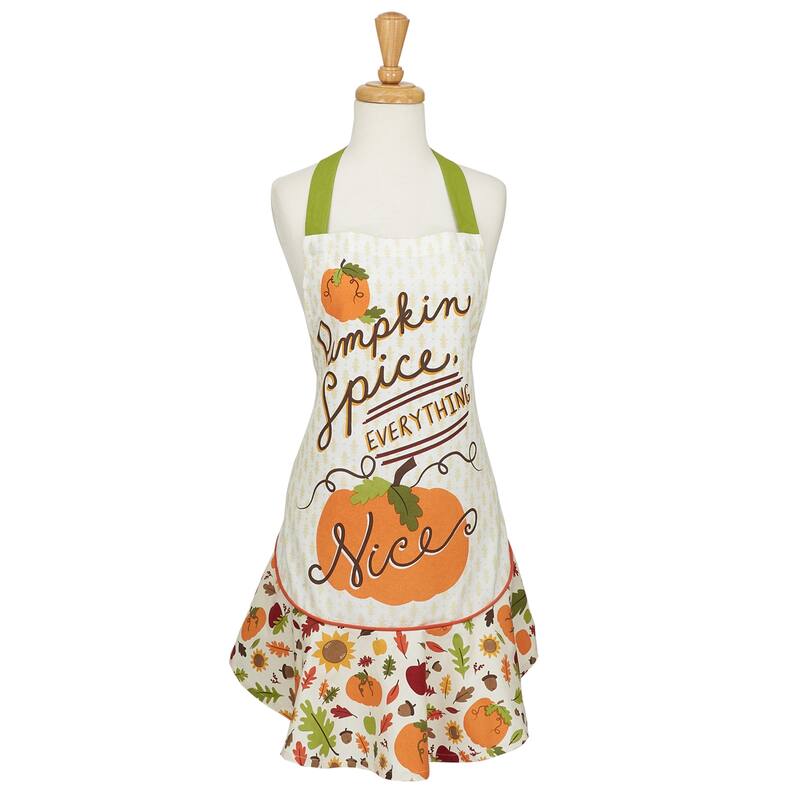 Design Imports Christmas Plaid Chef Kitchen Apron