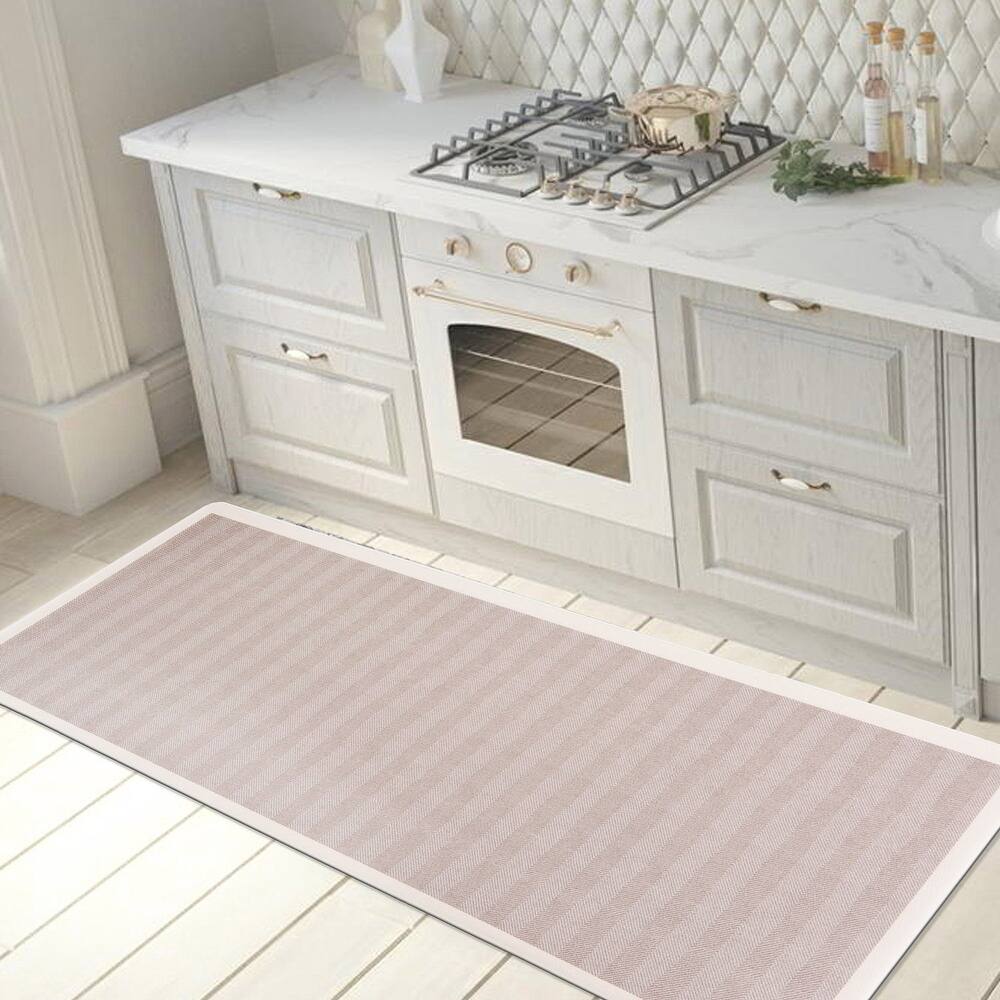 World Rug Gallery Chevron Boho Anti-Fatigue Standing Mat