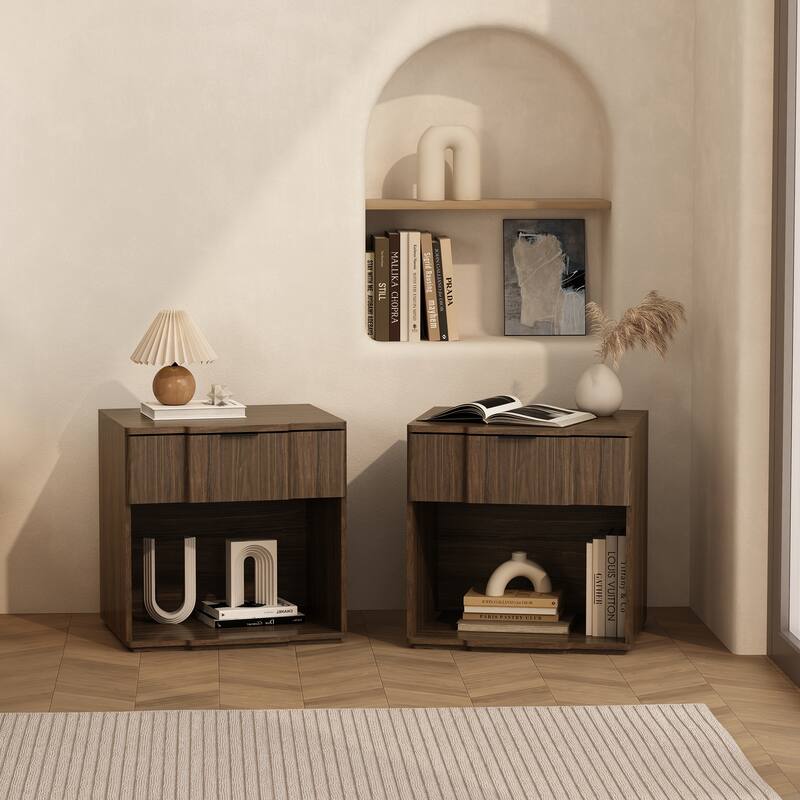 Manhattan Comfort Clive 22" Nightstand (1-Drawer)