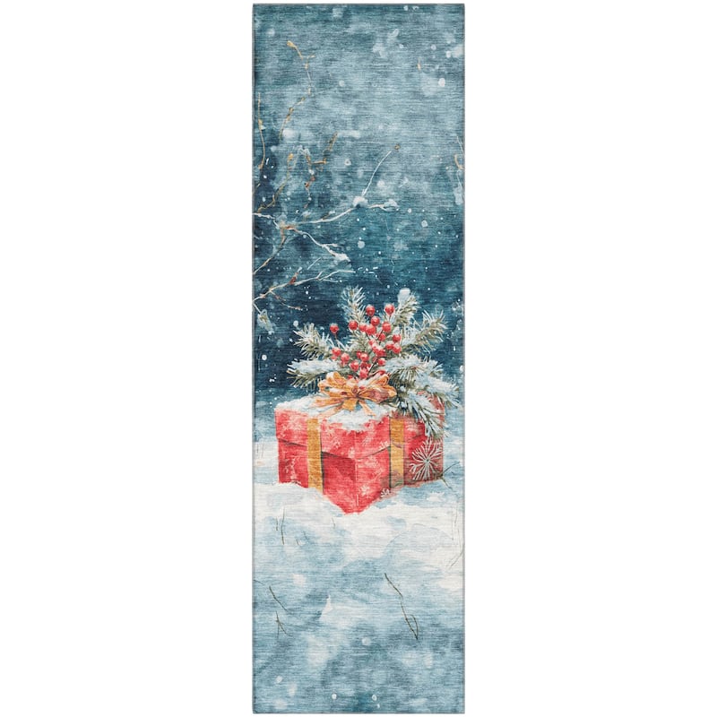 Premium Washable Super Soft Christmas Presents Mayfield Rug