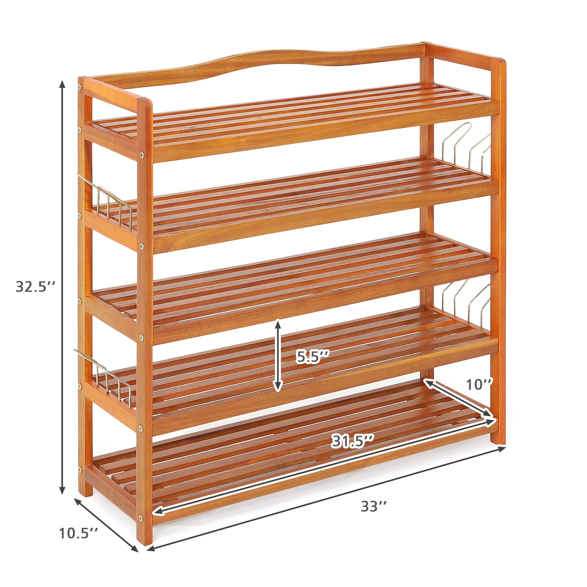 30 Pairs 10 Tier Shoe Rack Stand Storage Freestanding Organiser Home Shelf  New
