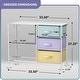 preview thumbnail 13 of 33, Kids Dresser with 5 Drawers