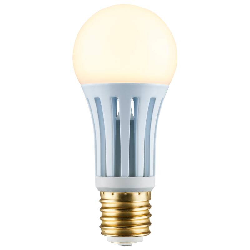 10/22/34W PS25 LED Three-Way Lamp E39d Mogul Base 5000K White Finish 120V