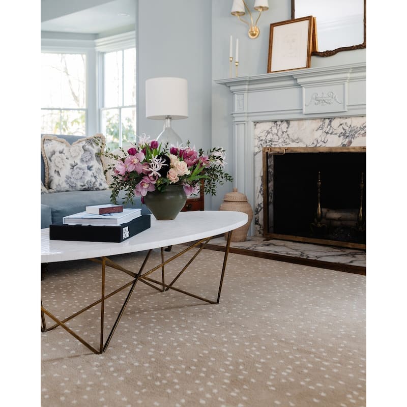 Erin Gates by Momeni Woodland Antelope Print Hand-tufted Wool Area Rug