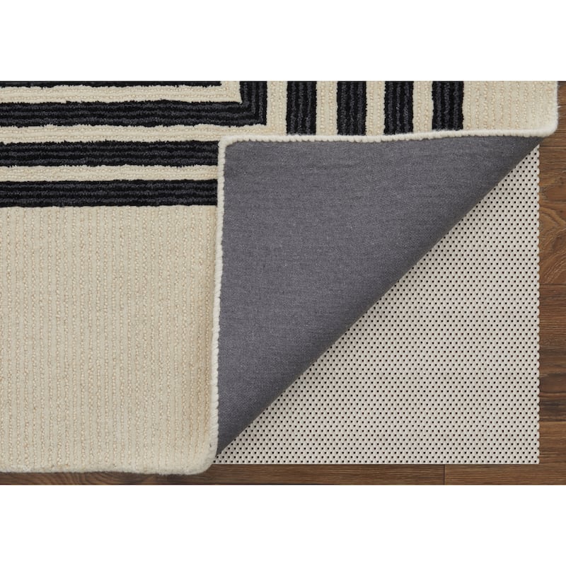 Grand Bazaar Ardon Hand Tufted Abstract Transitional Area Rug