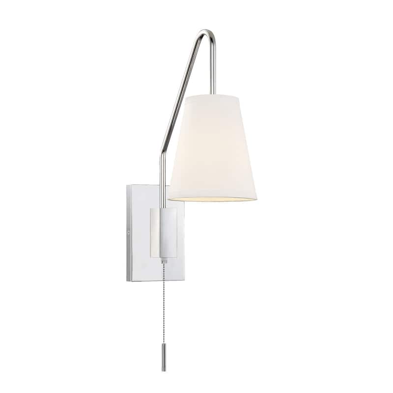 Savoy House Owen 13" Tall Wall Sconce - Polished Nickel