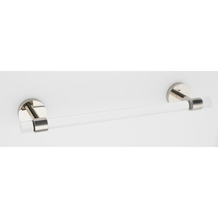 Alno Contemporary Acrylic 12 Inch Wide Towel Bar