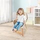 preview thumbnail 9 of 16, Babyjoy Baby High Chair Wooden Feeding Chair with 4-Gear Tray & - See Details