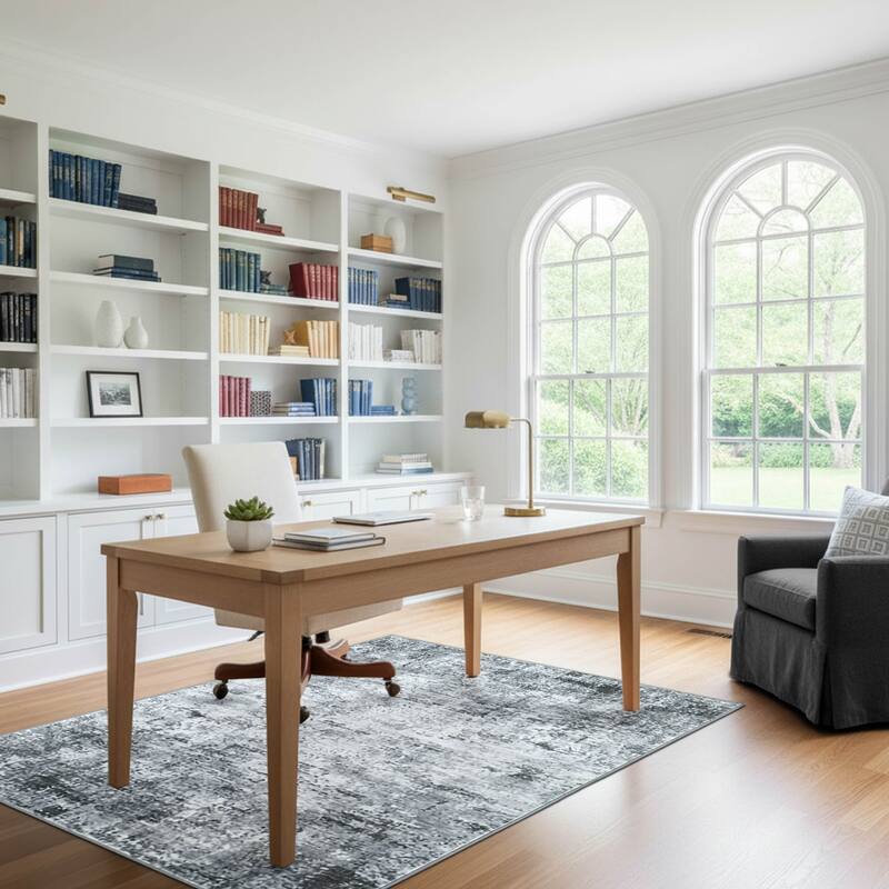 Wyatt & Ash Dream Mink Printed Chenille Rugs