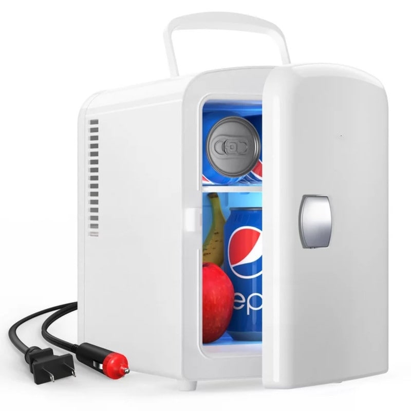 4L 6L Portable Refrigerator Car Mini Fridge Drink Coolers Small