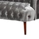 preview thumbnail 33 of 32, Adelia Modern Glam Tufted Velvet Sofa by Christopher Knight Home
