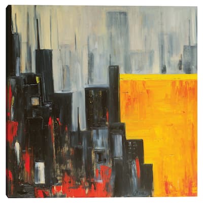The City That Never Sleeps 2 by Alexi Fine Canvas Art Print