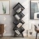 preview thumbnail 19 of 21, Furniture of America Diamonte Mid-century Modern 4-shelf Bookcase