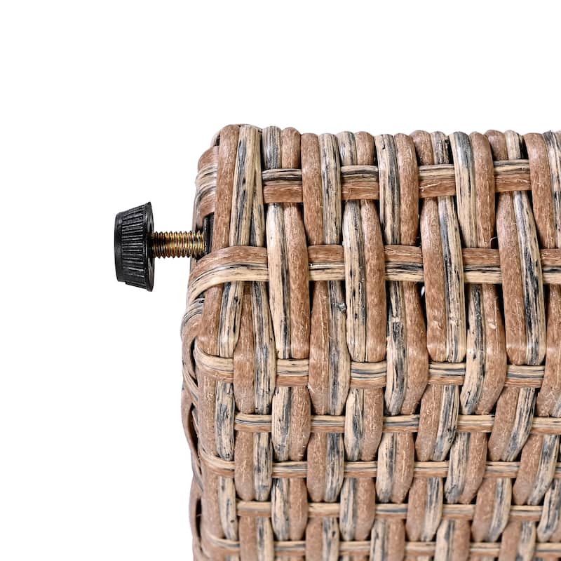 Outdoor 6-Piece All Weather PE Rattan Sofa Set