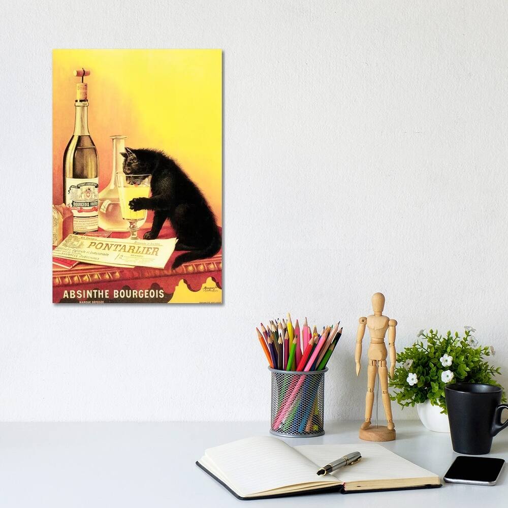 iCanvas "Absinthe Bourgeois" by Vintage Apple Collection Canvas Print