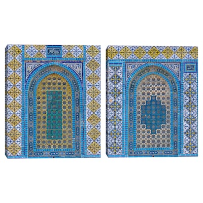 Decorative Contemplation & Decorative Reflection Canvas Art Prints