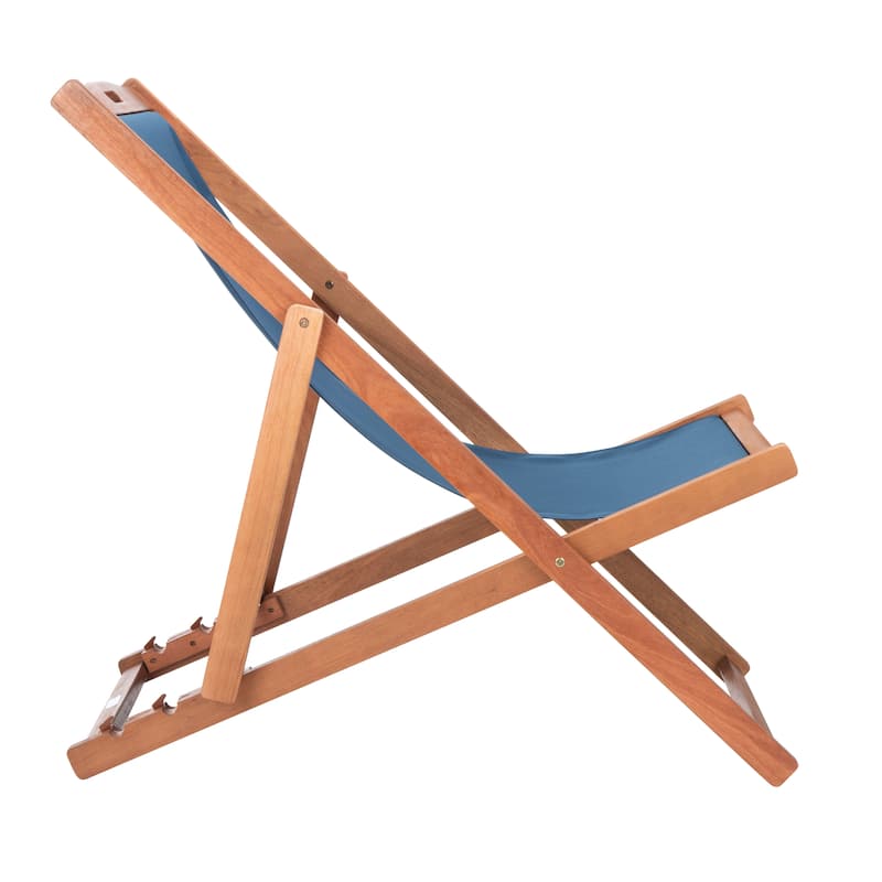 SAFAVIEH Outdoor Natalya Foldable Sling Chair (Set of 2) - 24W x 34D x 41H