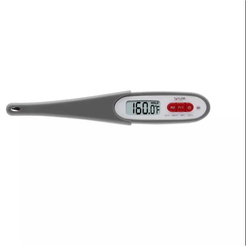 Taylor Compact Instant-Read Pen Style Digital Kitchen Meat Thermometer - 7.06" H