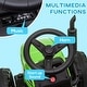 preview thumbnail 10 of 8, 12V Ride on Tractor with Trailer - Green