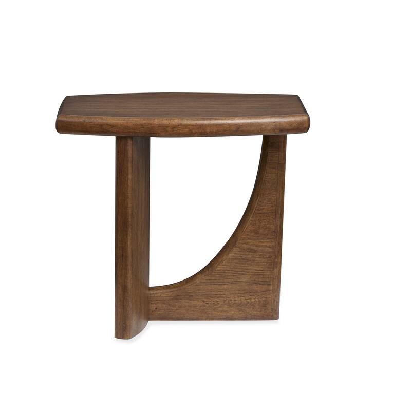 Magnussen Home Phoebe Sienna Brown Rectangular End Table - 22''W x 26''D x 23''H