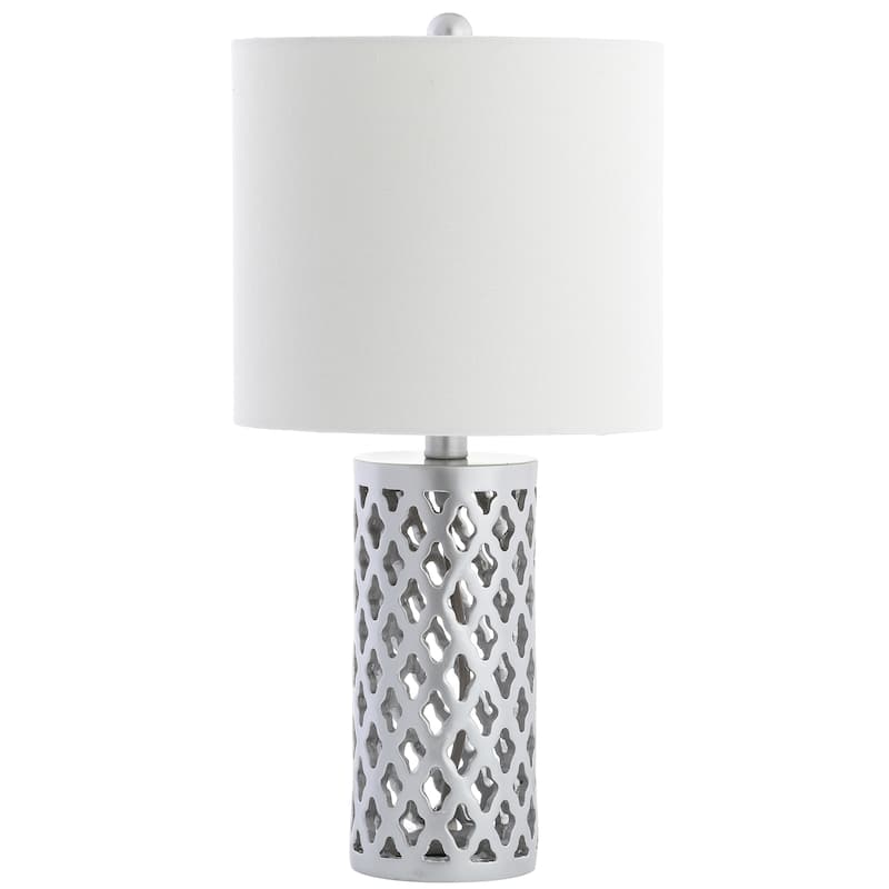 SAFAVIEH Lighting Shkurte 21-inch LED Table Lamp - 10"x10"x21" - 10Wx10Dx21H