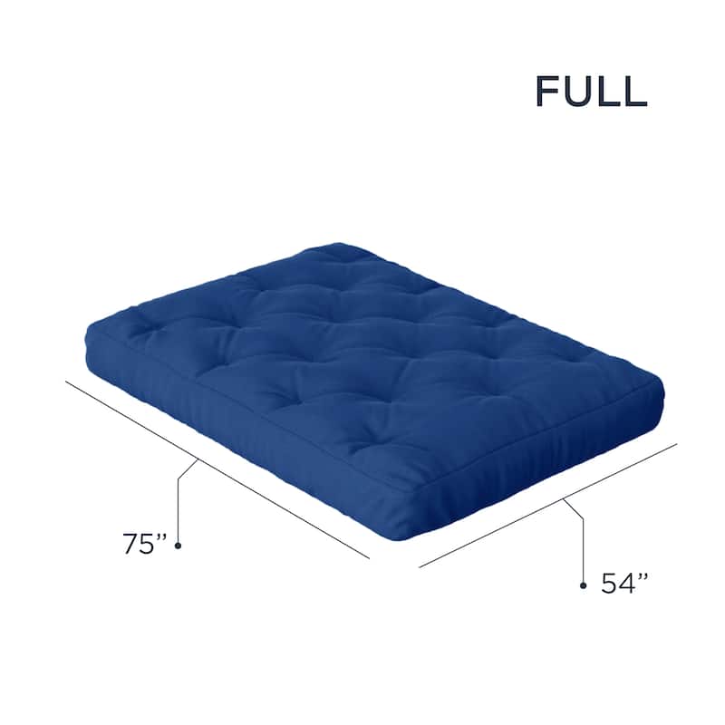 10" Pocket Coil Futon Mattress. Mattress only. Frame not included.