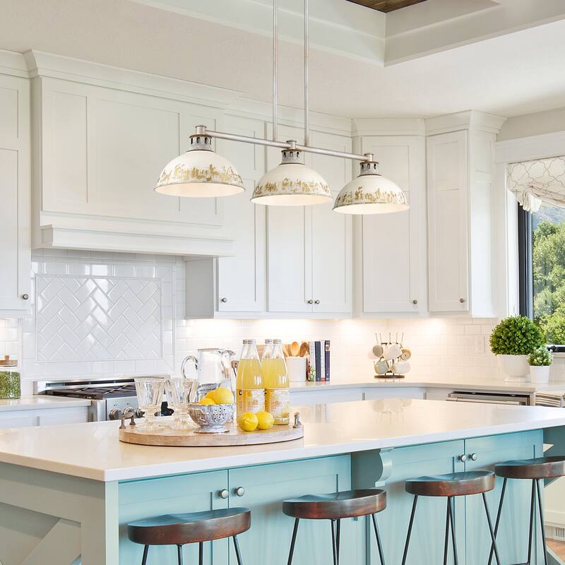 Kinsley 38.875" Wide 3-Light Linear Pendant