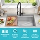 preview thumbnail 28 of 150, KRAUS Kore Workstation Drop-In Stainless Steel Kitchen Sink