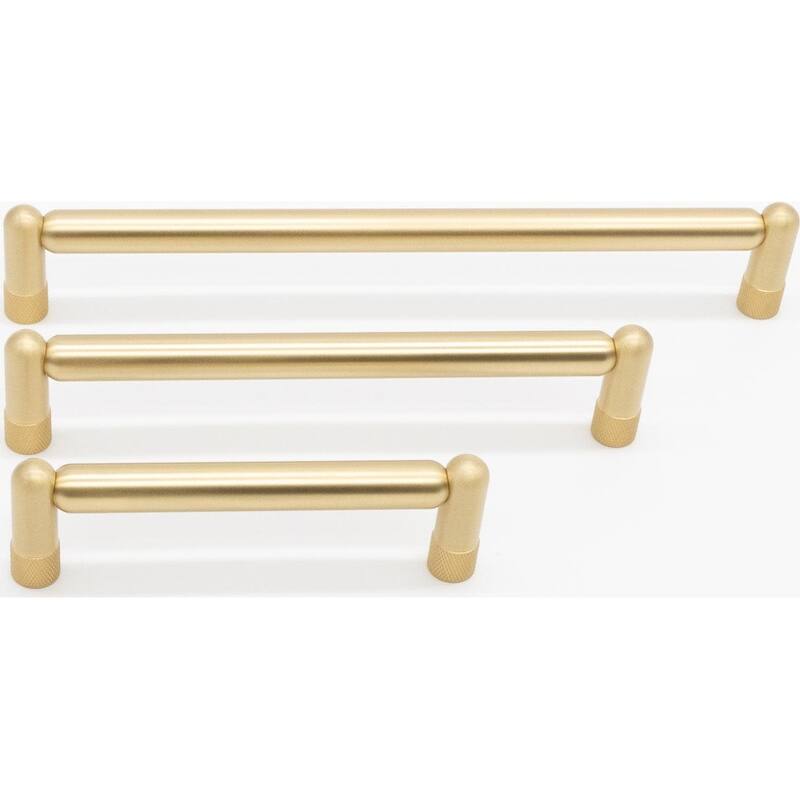 Hapny Home K573 Knurled 8" Center to Center Modern Industrial Luxury