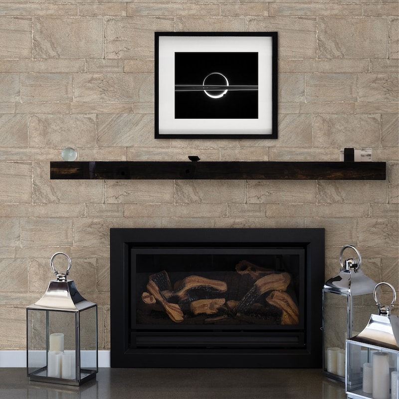 NuWallpaper Beige Sandstone Wall Peel and Stick Wallpaper - 216in x 20.5in x 0.025in