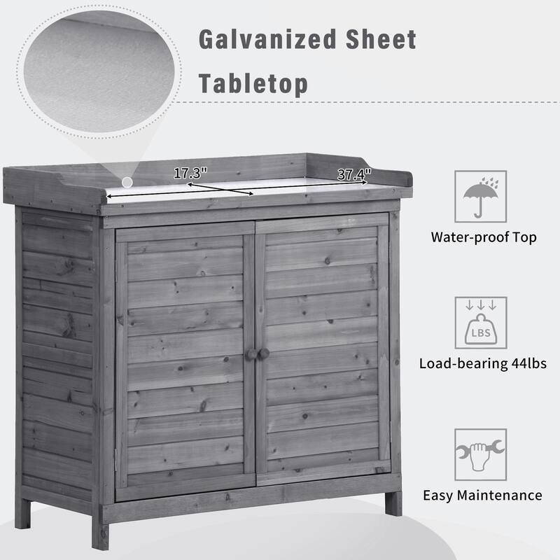 39" Potting Bench Table