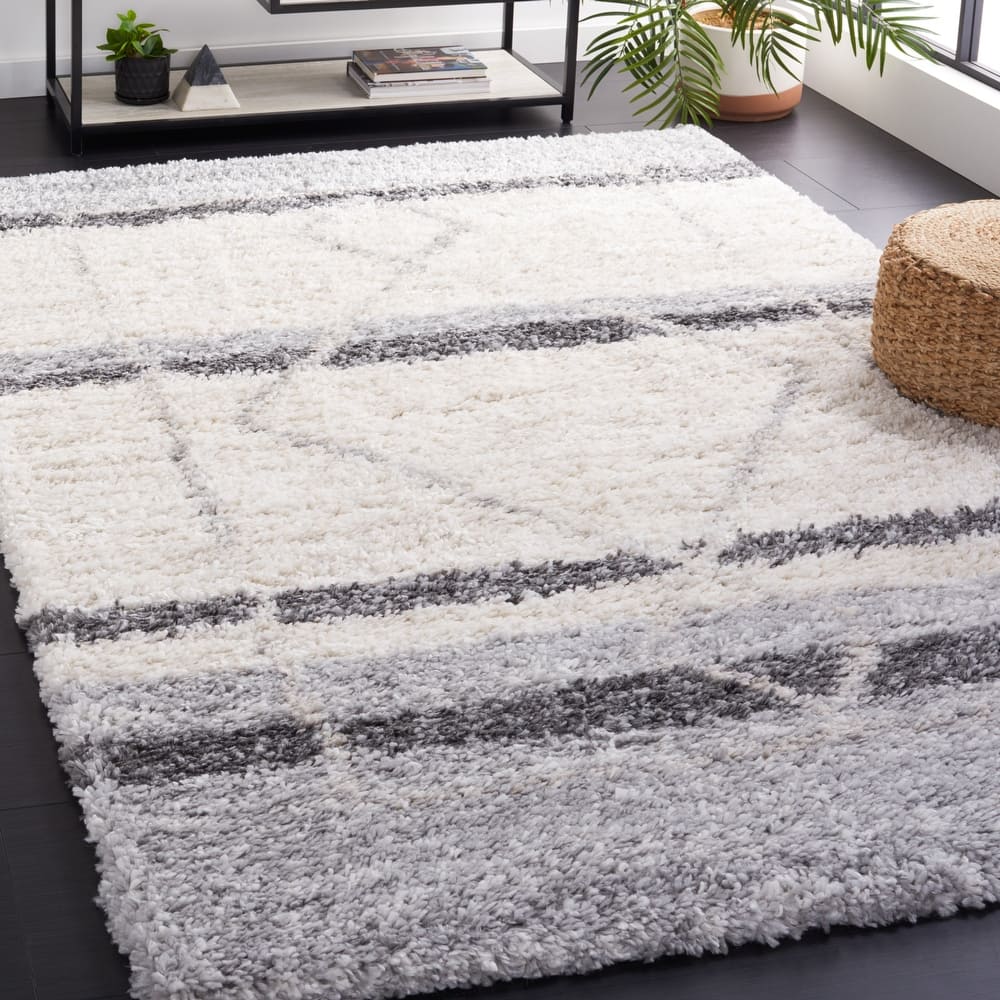 SAFAVIEH Fontana Shag Ilaha Modern 2-inch Thick Rug