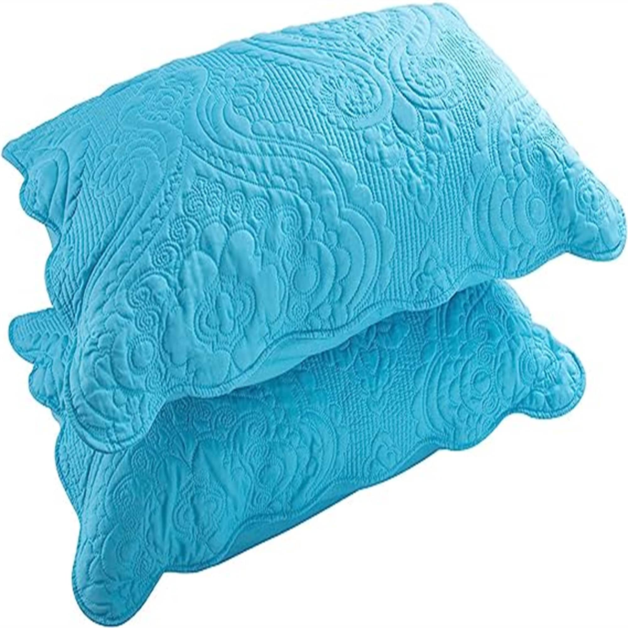 Quilted pillow shams clearance