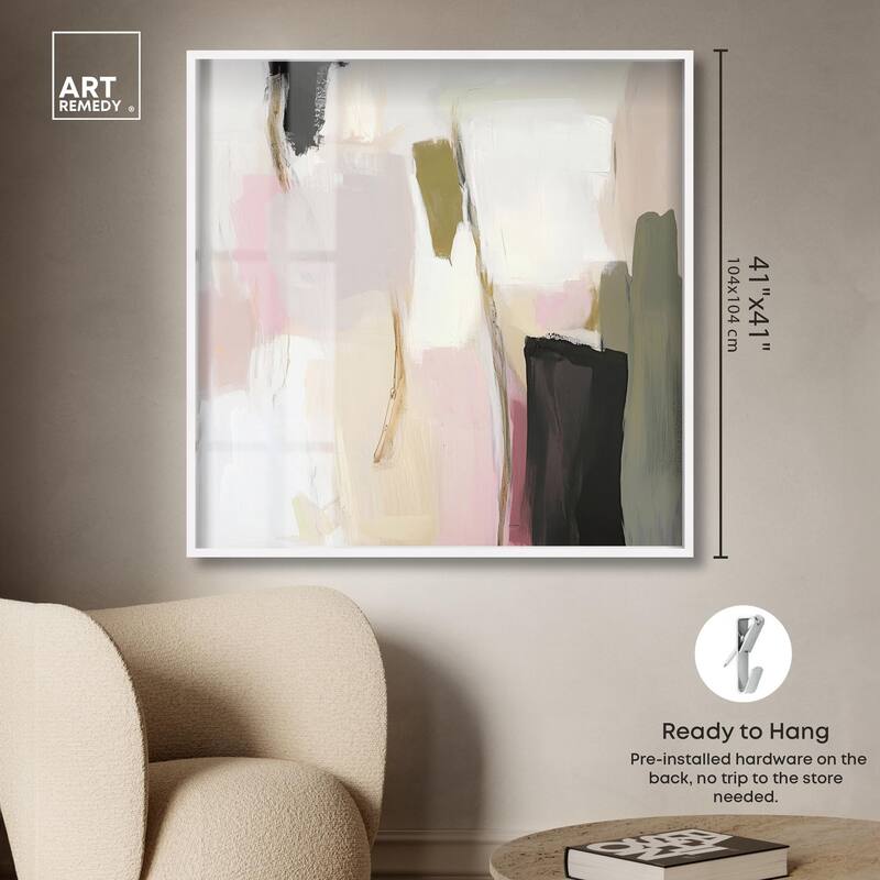Dynamic Color I Shadowbox by Art Remedy