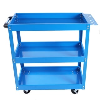 3-Tier Rolling Tool Cart for Garage and Workshop Use
